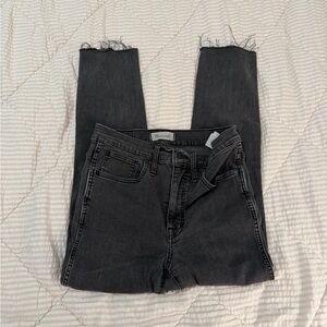 Grey madewell skinny jeans ‘stovepipe’